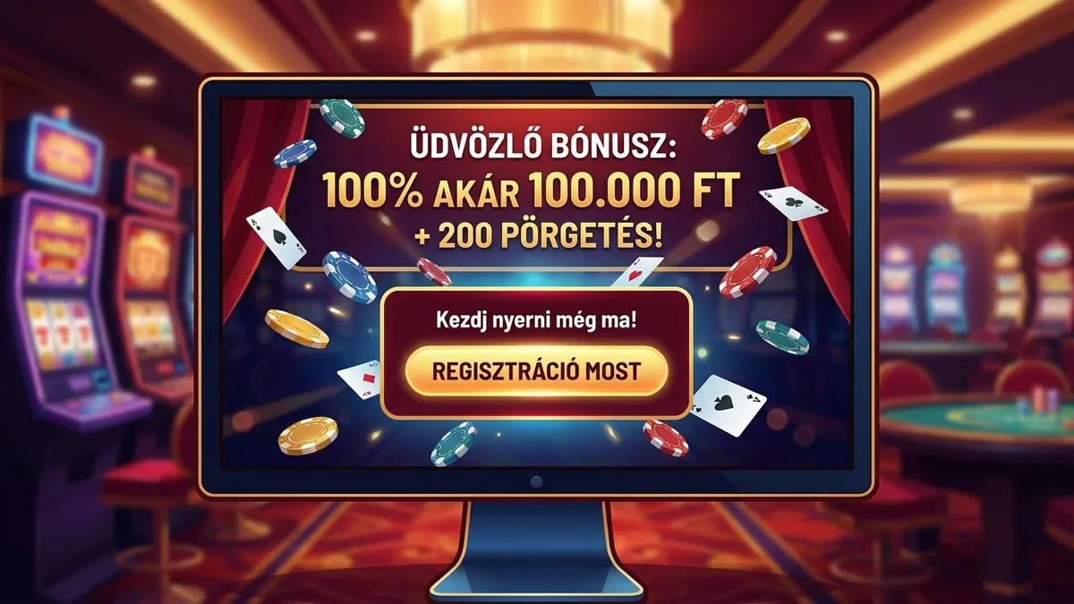 Regisztráció bónusszal